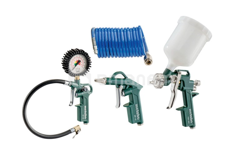 ნაკრები პნევმოინსტრუმენტების Metabo LPZ 4 SET (601585000)