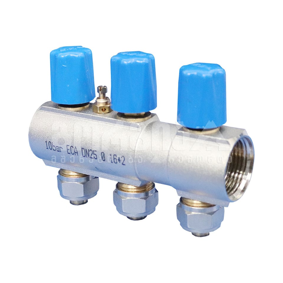 კოლექტორი ECA-1-1/2*3 ლურჯი