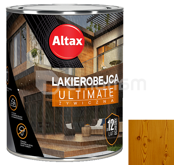 ლაქი ფასადის Altax Ultimate წაბლი 0.75 ლ