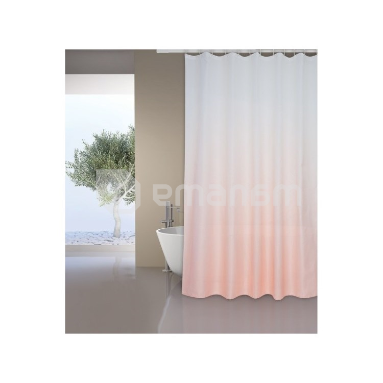 აბაზანის ფარდა MSV Sugar Rose Pastel 180x200 სმ