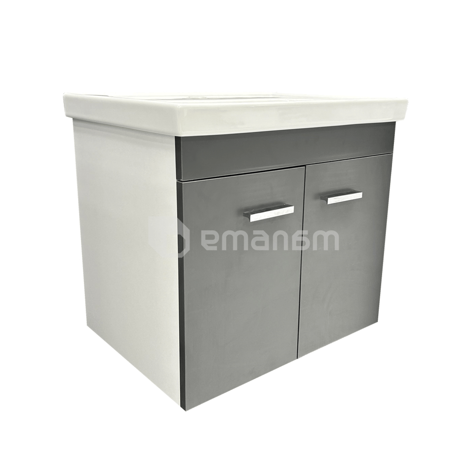 ტუმბო ხელსაბანით Denko Terra 60 Antracite Grey