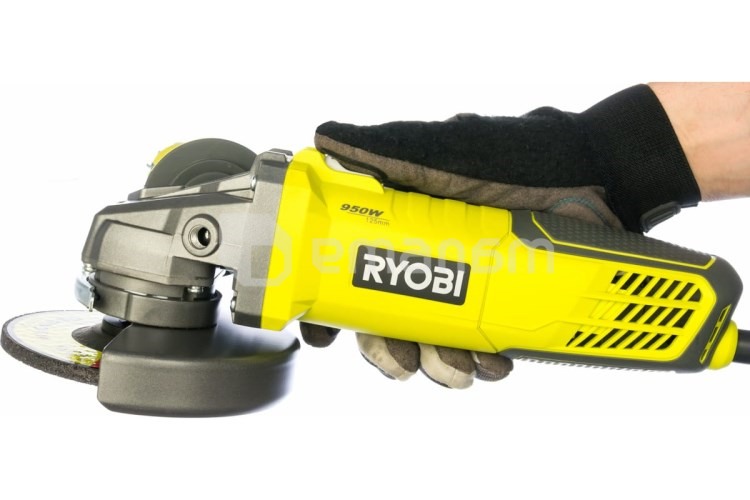 კუთხის სახეხი მანქანა Ryobi RAG950-125S 950W