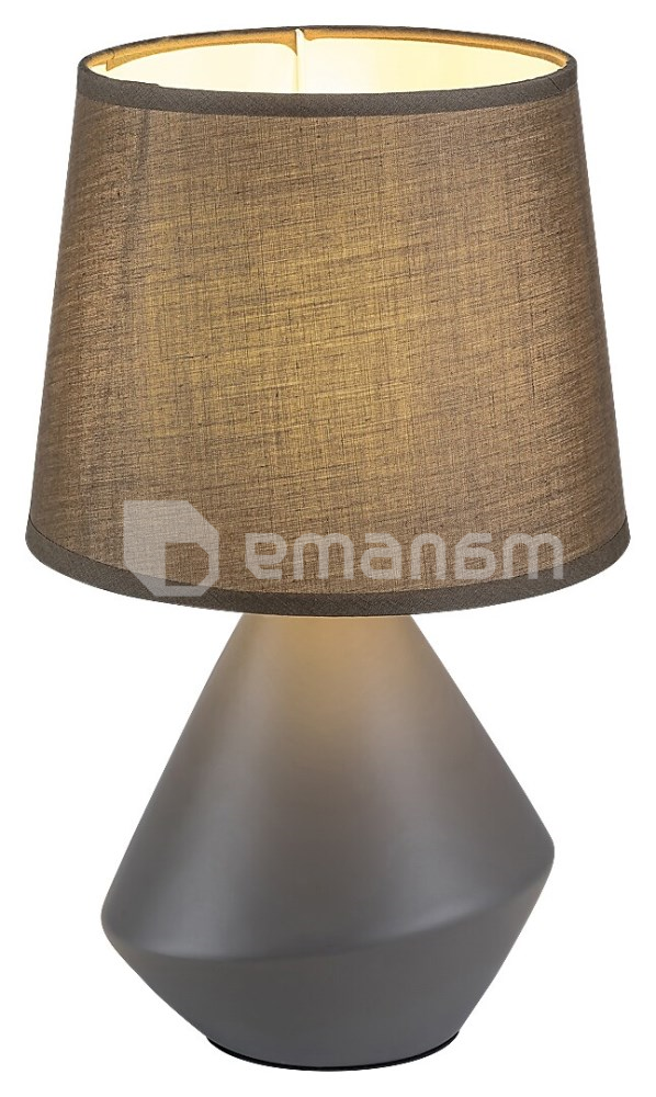 მაგიდის სანათი Rabalux Wendy 1 E14 5221 Ø200 h340 ყავისფერი