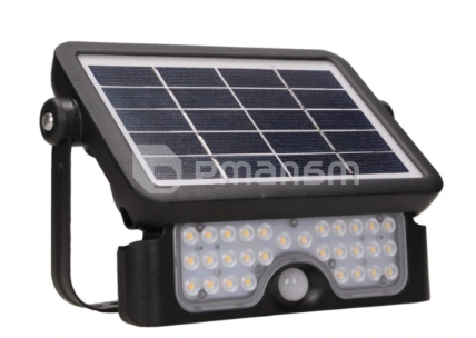 პროჟექტორი ADVITI LUX LED 5W 4000К IP65 SOLAR შავი