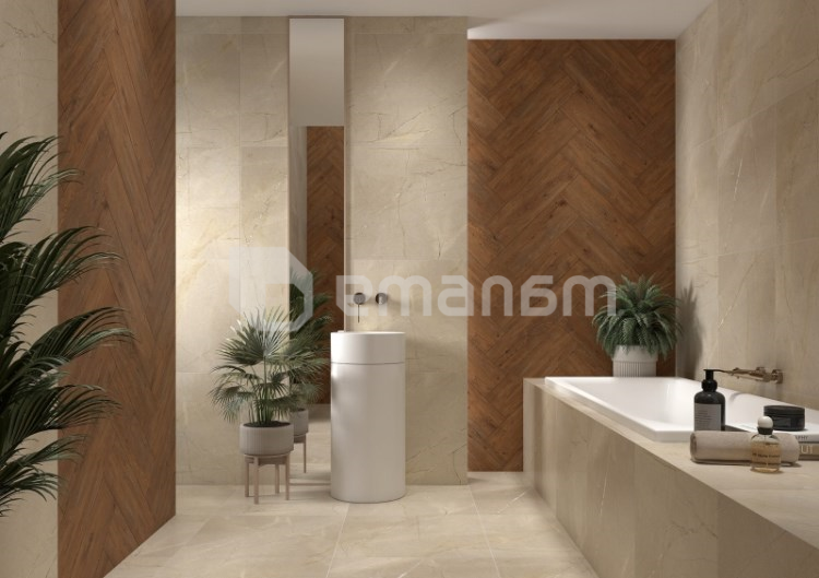 კერამოგრანიტი Cerrad GRES WESTMOUNT BEIGE RECT. 597x297x7