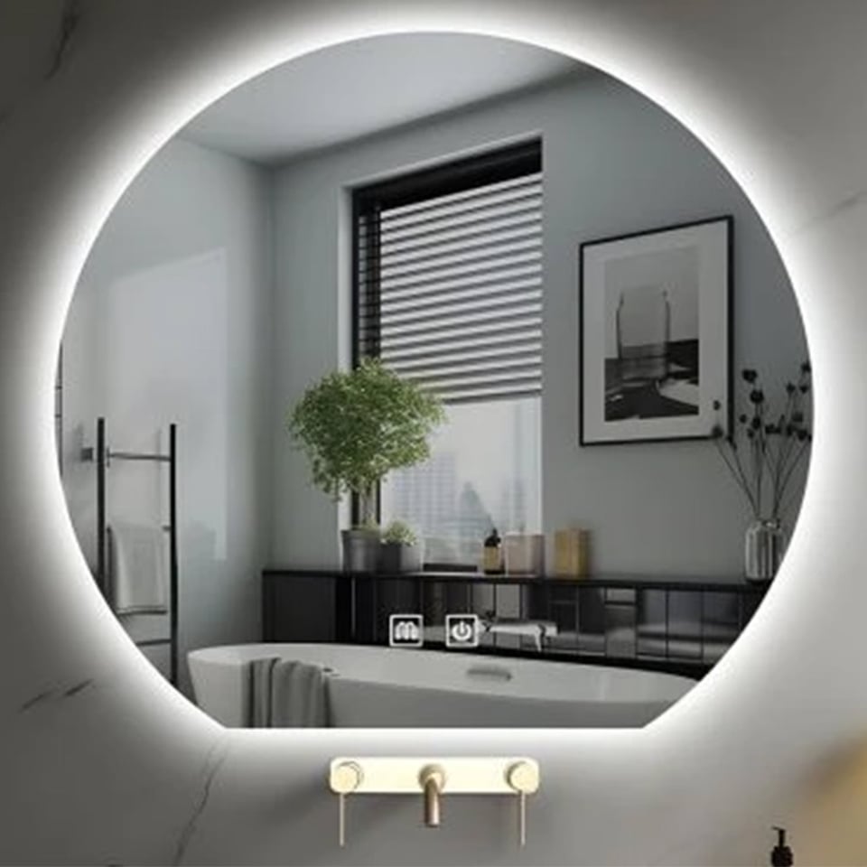 სააბაზანოს სარკე განათებით LED-346 60*60 Antifog