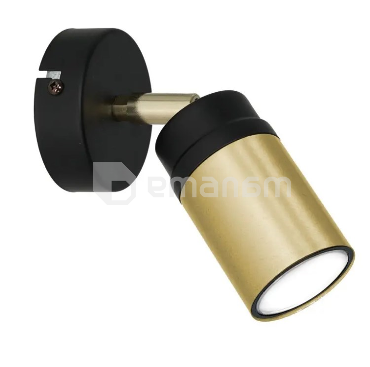 სპოტი LUMINEX Nest 1 GU10 8W შავი თითბერი 1794
