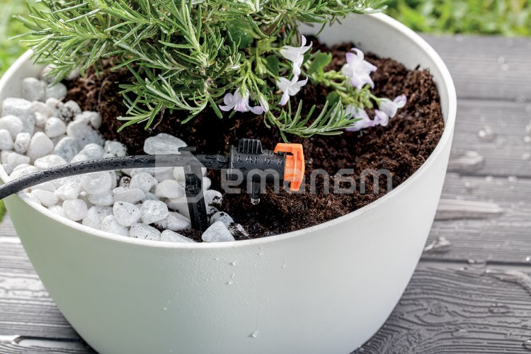 ემიტერი ონკანით და საცობით წვეთოვანი მილის GF GF80006200 10 ც