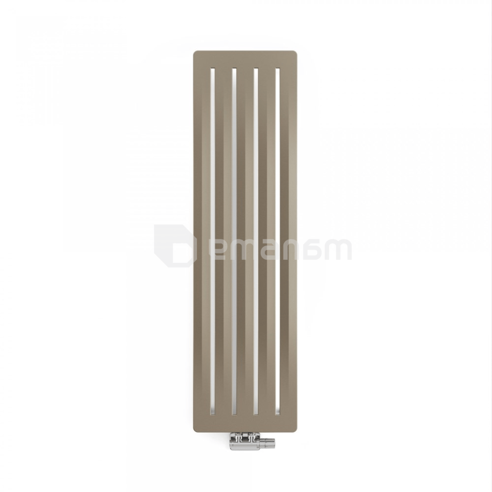 დეკორატიული რადიატორი Terma AERO V 1500/410 Quartz (SX)