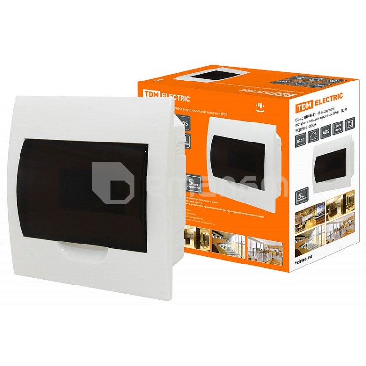 კოლოფი შიდა მონტაჟისთვის TDM 221x207x92