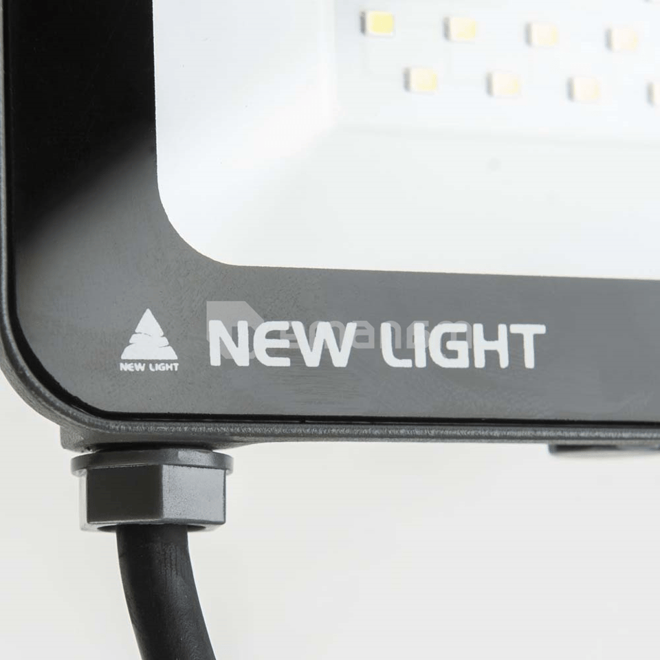 პროჟექტორი LED New Light 30W 3000K 2550Lm SMD E024E Dark Grey