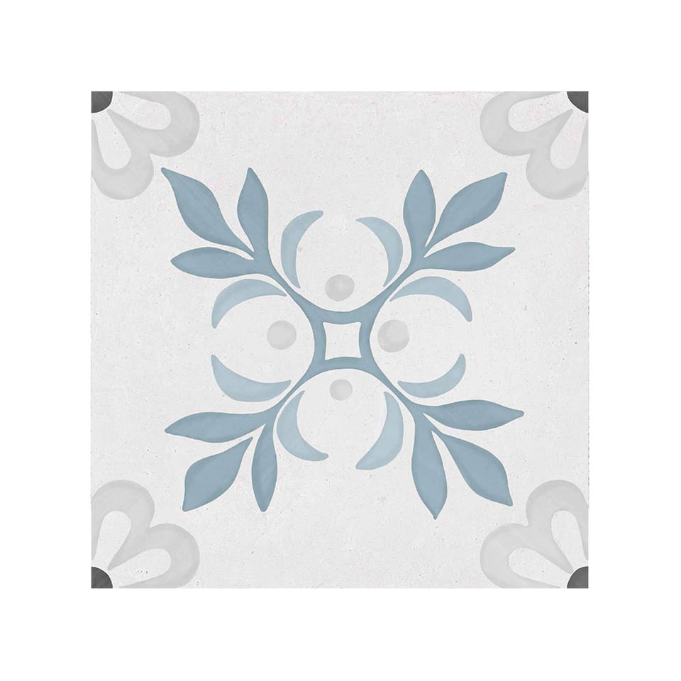 კერამოგრანიტი SIROCCO BLUE GARDEN 22.3X22.3