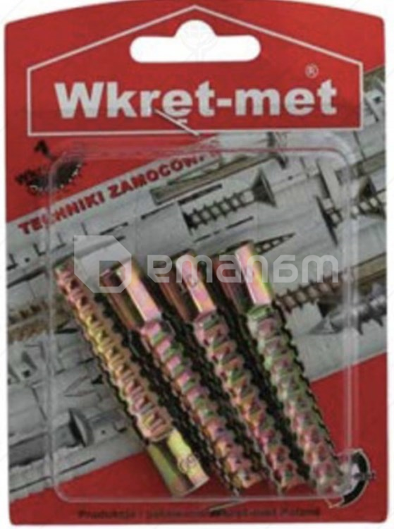 დიუბელი გაზობეტონის Wkret-met BKMG-10 4ც