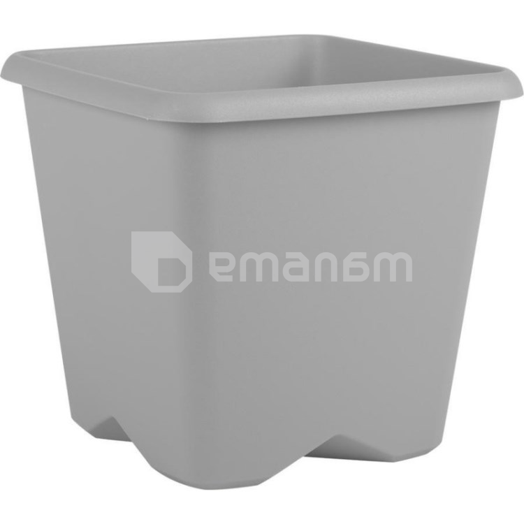 ქოთანი პლასტმასის EDA Plastiques POT CHORUS CARRE 40x40x36,4სმ 35,6ლ