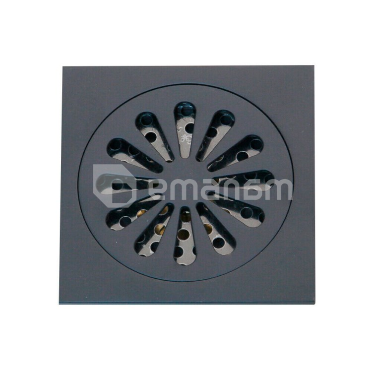 ტრაპი BAIYI BFD-012 10x10 Chrome (თითბერის) პრიალა