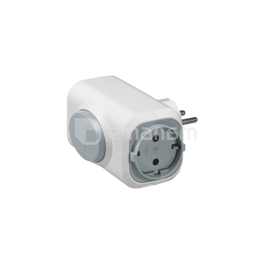 გამანაწილებელი Legrand 50665 2 დამიწებით