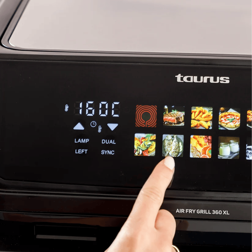 აეროგრილი TAURUS AFA2800D GRILLl 360 XL