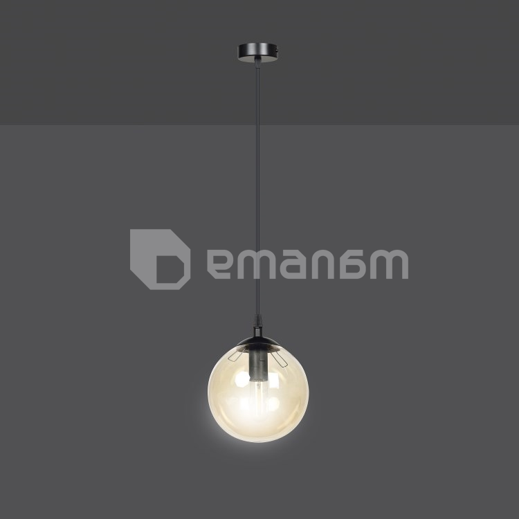 საკიდი EMIBIG Cosmo 1 E14 1x MAX 40W შავი MIODOWY