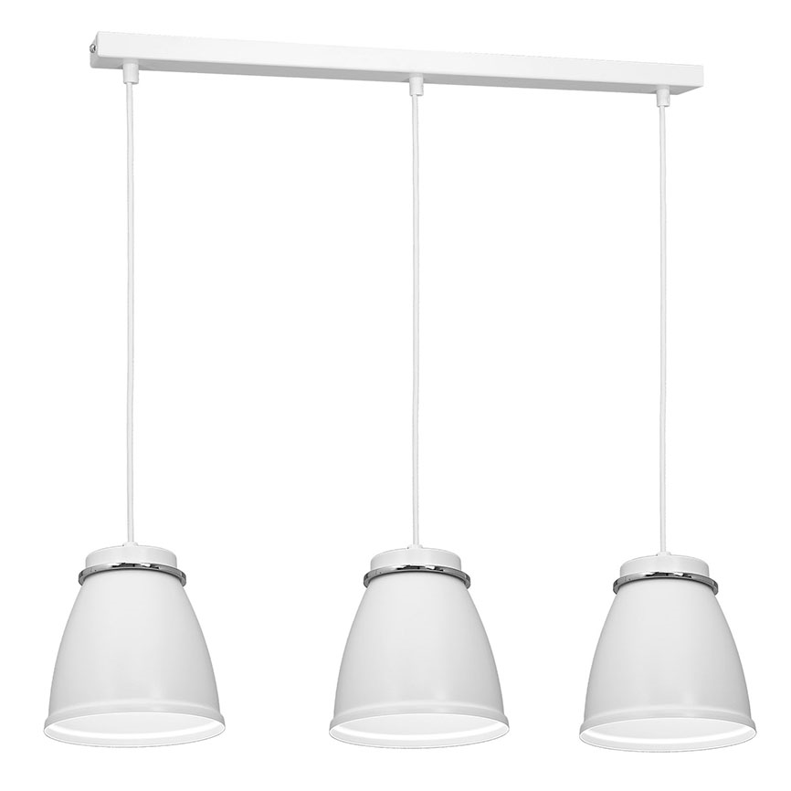 საკიდი Luminex 1937 Lerdo 3 E27 15W თეთრი მქრქალი