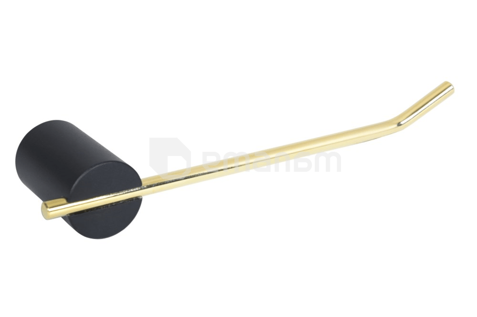 ტუალეტის ქაღალდის საკიდი Bisk Sintra Black/Gold