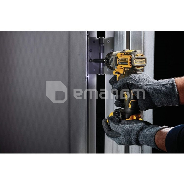 აკუმულატორის სახრახნისი უნახშირო DeWalt DCF601D2-QW 12V