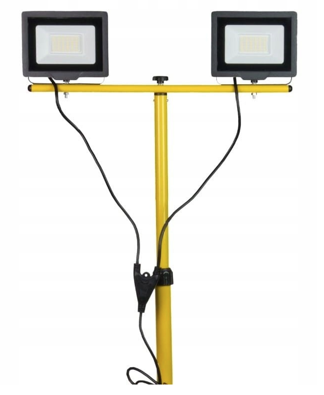 პროჟექტორი შტატივი DPM LED 2 50W 4500K 7000Lm h1400 IP65 ST2X50