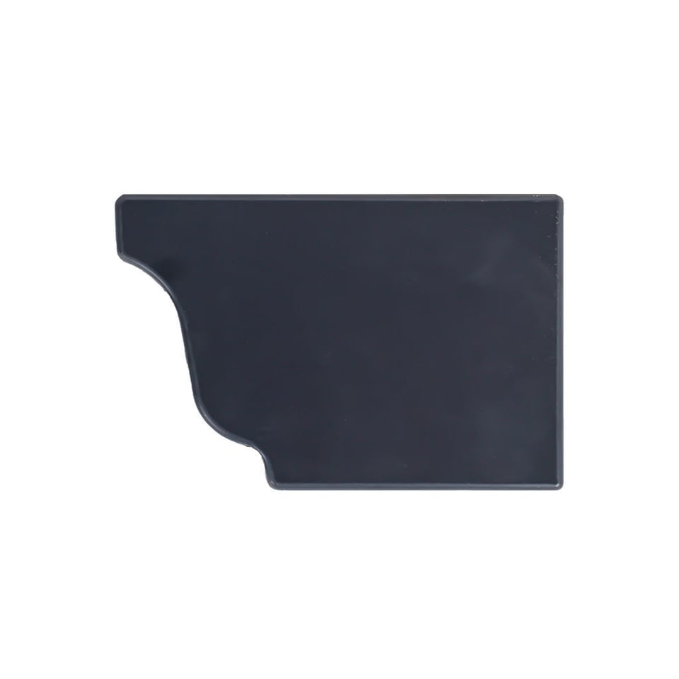 საწვიმარი ღარის ხუფი 0.50 RAL 7024 ხაოიანი