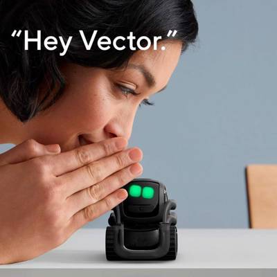 ინტელექტუალური რობოტი Digital Dream Labs Vector 2.0, AI Robot Companion, Black