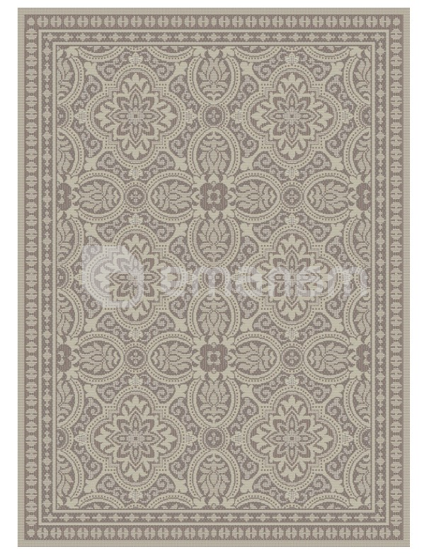 ხალიჩა DCcarpets Terazza 21193 Silver Ivory/Ta 80x150 სმ