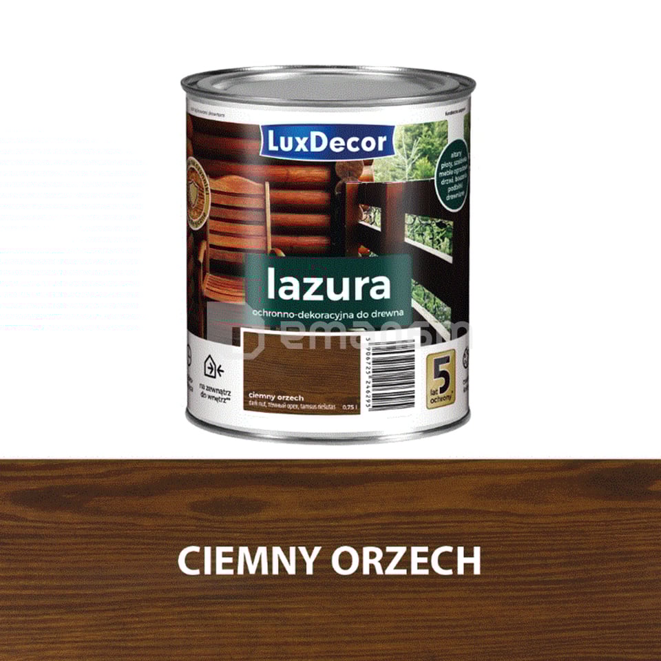 ლაჟვარდი Protector LuxDecor 2.2 ლ მუქი კაკალი