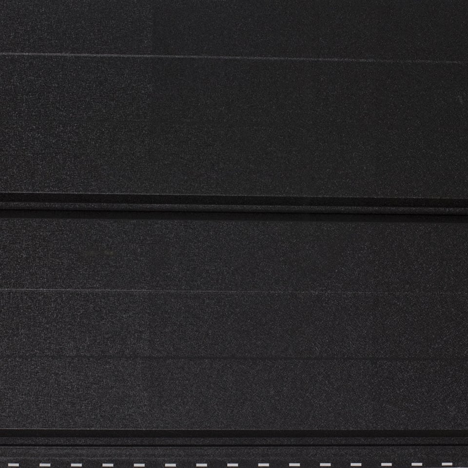 230-იანი ფერადი თუნუქის საიდინგი 0.50X551 ხაოიანი RAL 9005 NOVA