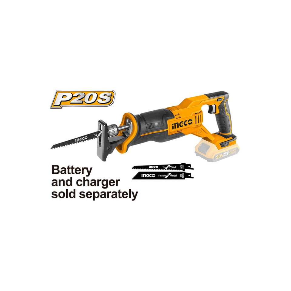 ელექტრო ხერხი 20V Li-Ion Proline INGCO (CRSLI1152)