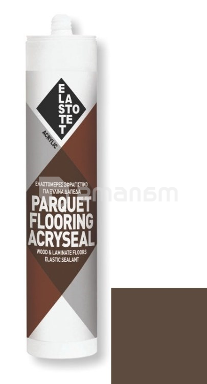 ჰერმეტიკი პარკეტის Elastotet Parquet Flooring Acryseal კაკალი 280 მლ