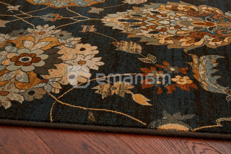 ხალიჩა Dywilan  SUPERIOR LATICA NAVY 2470 cC2 170x235 100% WOOL