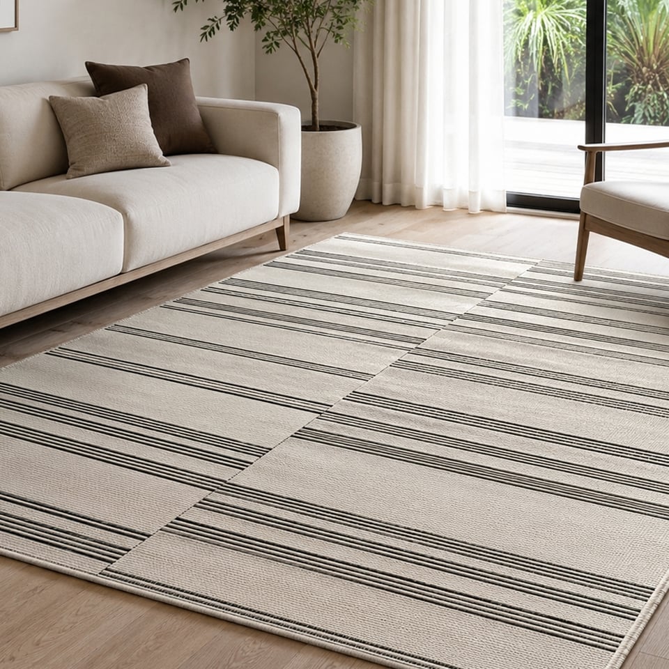 ხალიჩა Balta Home ESSENZA 49385-960 200x290 სმ ბეჟი-ნაცრისფერი