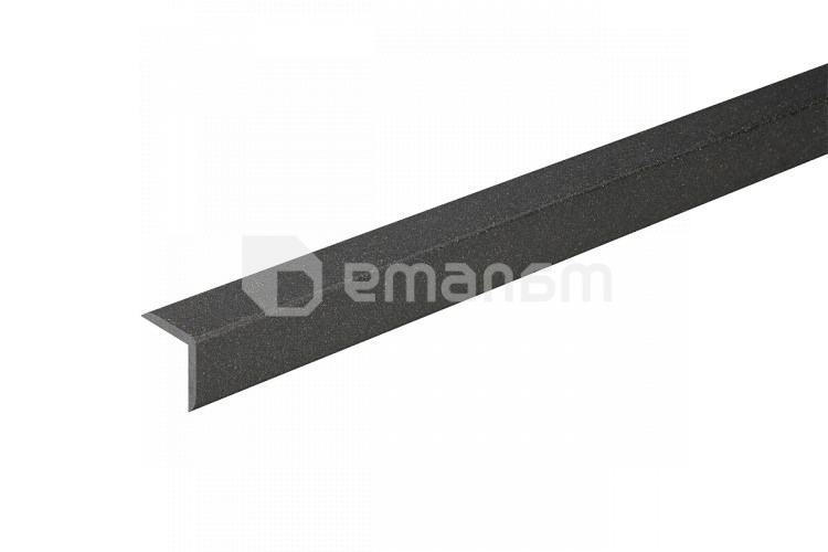 კუთხე BERGDECK Black 30x30x2400 მმ