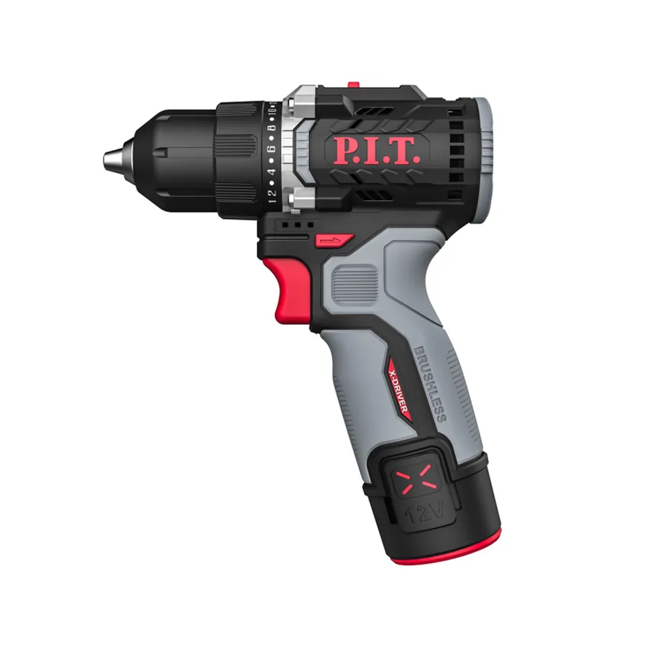 ელექტრო ბურღი ხრახნდამჭერით P.I.T PBM12K-10B/2