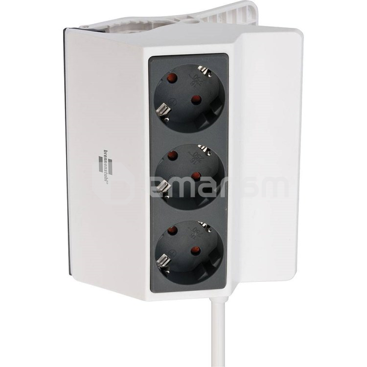 დამაგრძელებელი 3 Brennenstuhl 3მ თეთრი ანტრაციტი