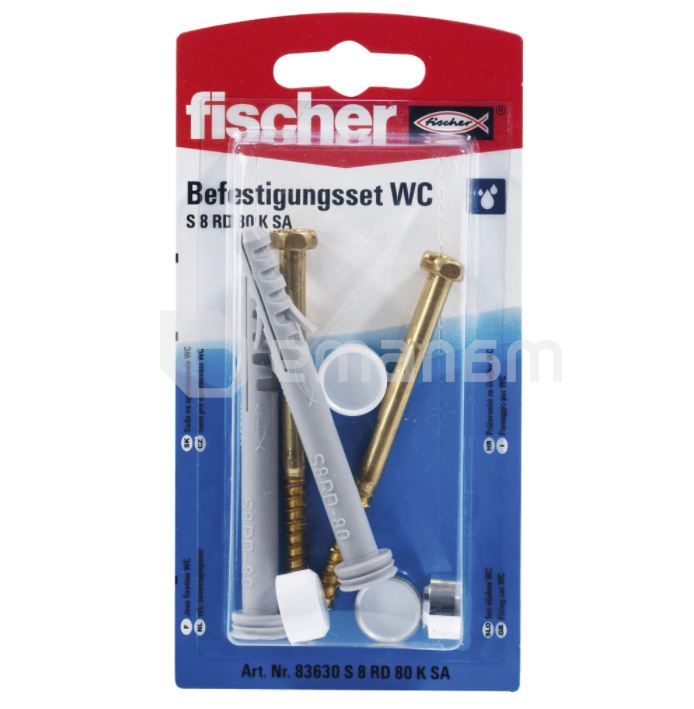 სამაგრი უნიტაზის Fischer S 8 RD 80 K 2 ც 83630