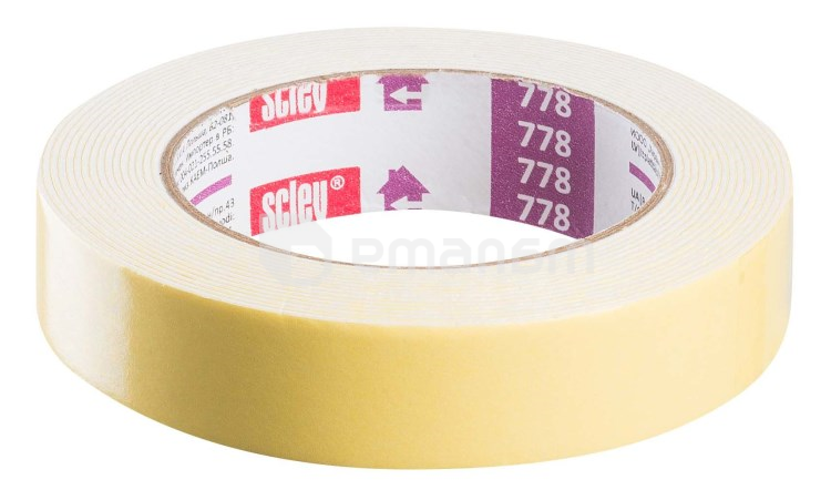 ლენტი ორმხრივი ქაფის საფუძველზე Hardy 0310-780525 5Mx25MM
