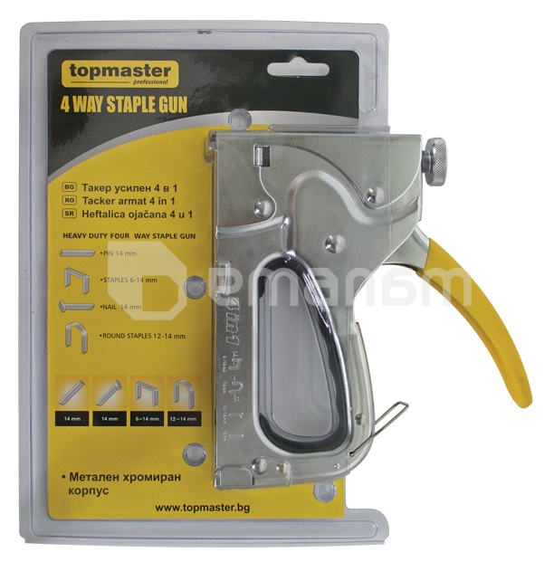 სტეპლერი Topmaster 4 in 1 491116
