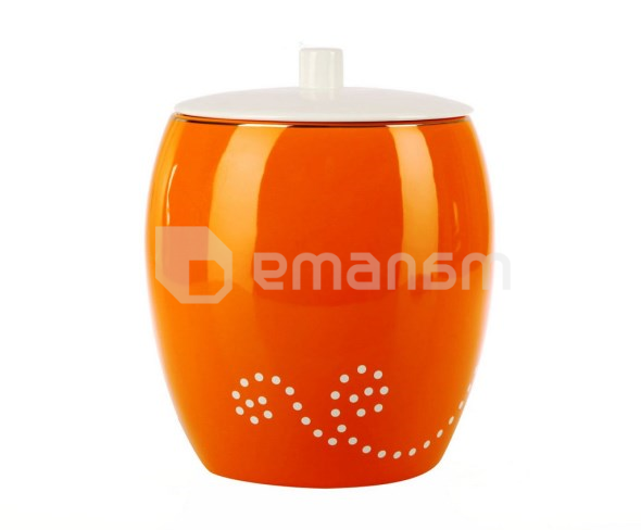 ურნა Primanova MAISON WASTE BIN W/LID ORANGE