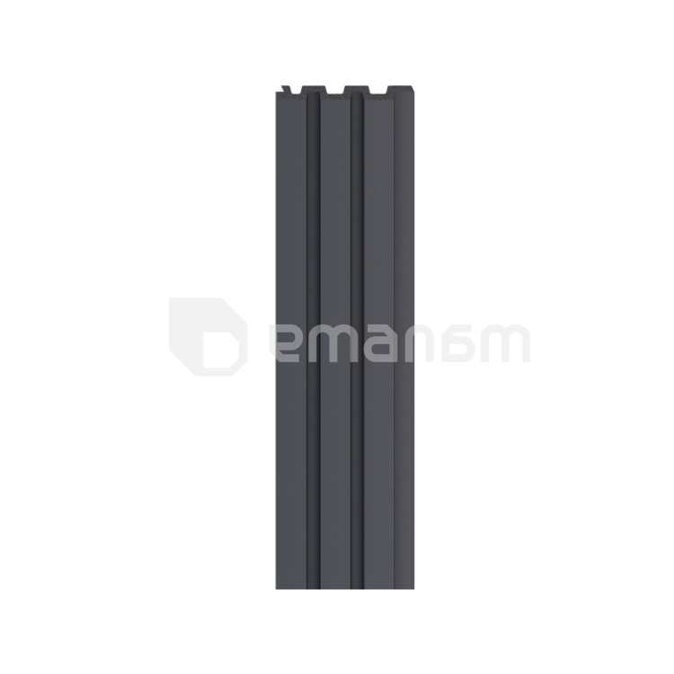 ლამელის პანელი VOX Profile Linerio M-Line Anthracite 2650x122x12 მმ