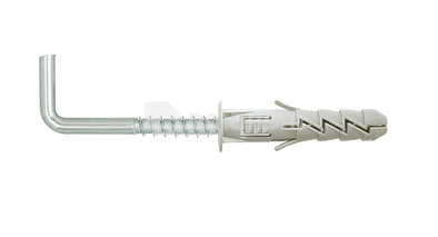 დიუბელი უნივერსალური UNIPLUG Koelner 5x25 მმ კავით 4 ც B-UNIFIX-05K  ბლისტი