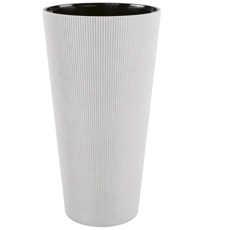 ქოთანი ყვავილის Form Plastic Linea Slim 30 White
