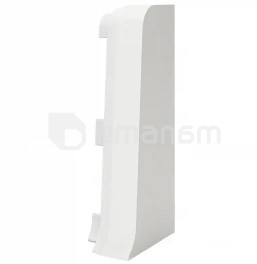 საცობი პლინტუსის VOX PVC Esquero E-601 თეთრი 2 ც