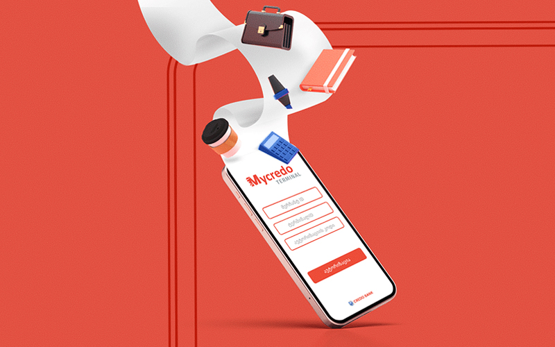 Mycredo Terminal - Mobile Terminal | Credo Bank