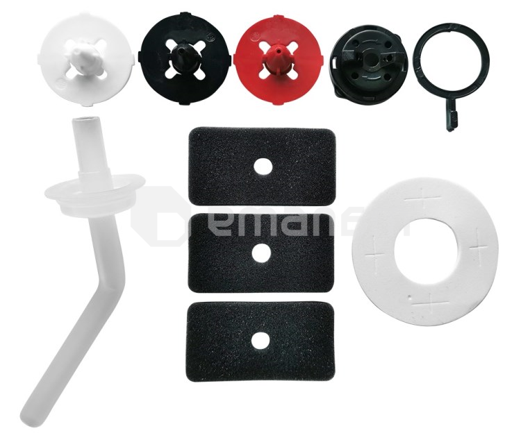 საცმები და ფილტრები საღებავსაფრქვეველისთვის Raider RDP-SSGC20