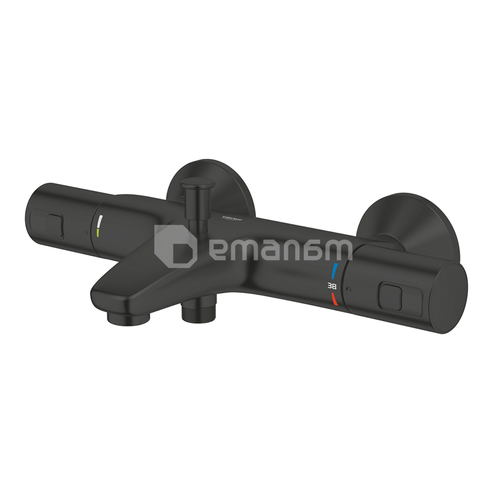 აბაზანის ონკანი თერმოსტატით Grohe 345982430 THM Black Matt