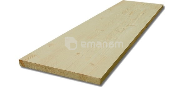 ავეჯის დაფა Angara-Forest 18x200x1000 მმ ფიჭვი AB